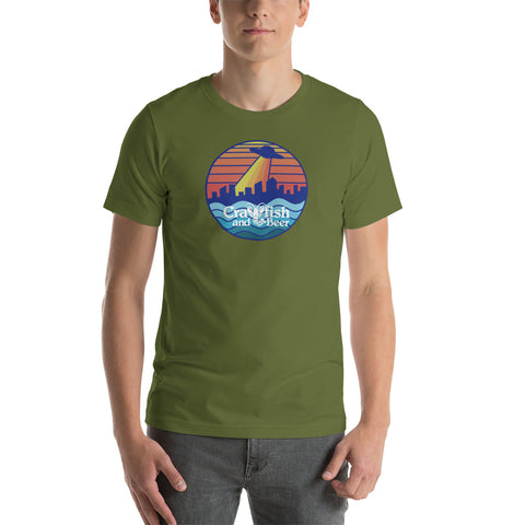 UFO Crawfish and Beer T-Shirt